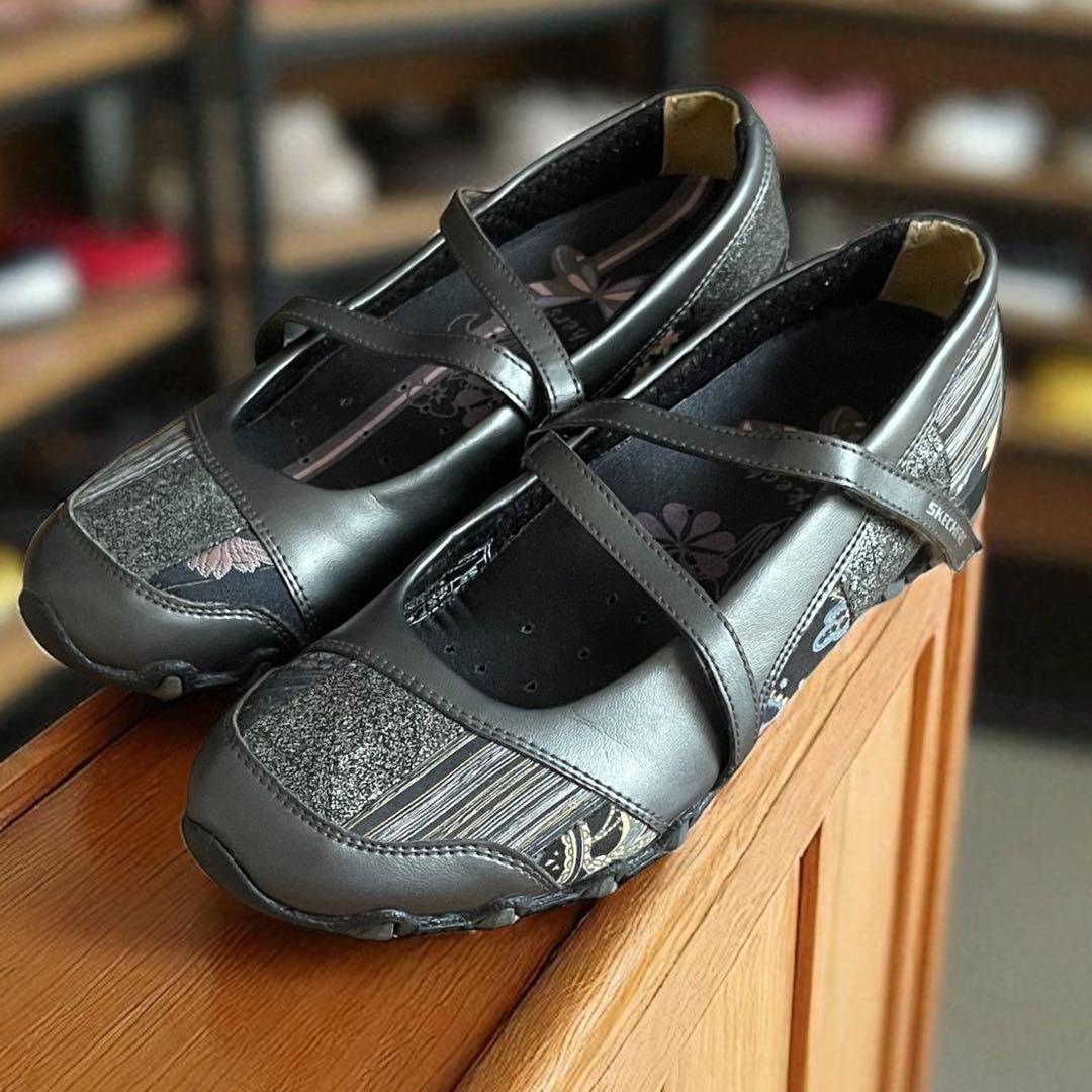 未使用 SKECHERS メリージェーン スケッチャーズ バレエシューズ 23