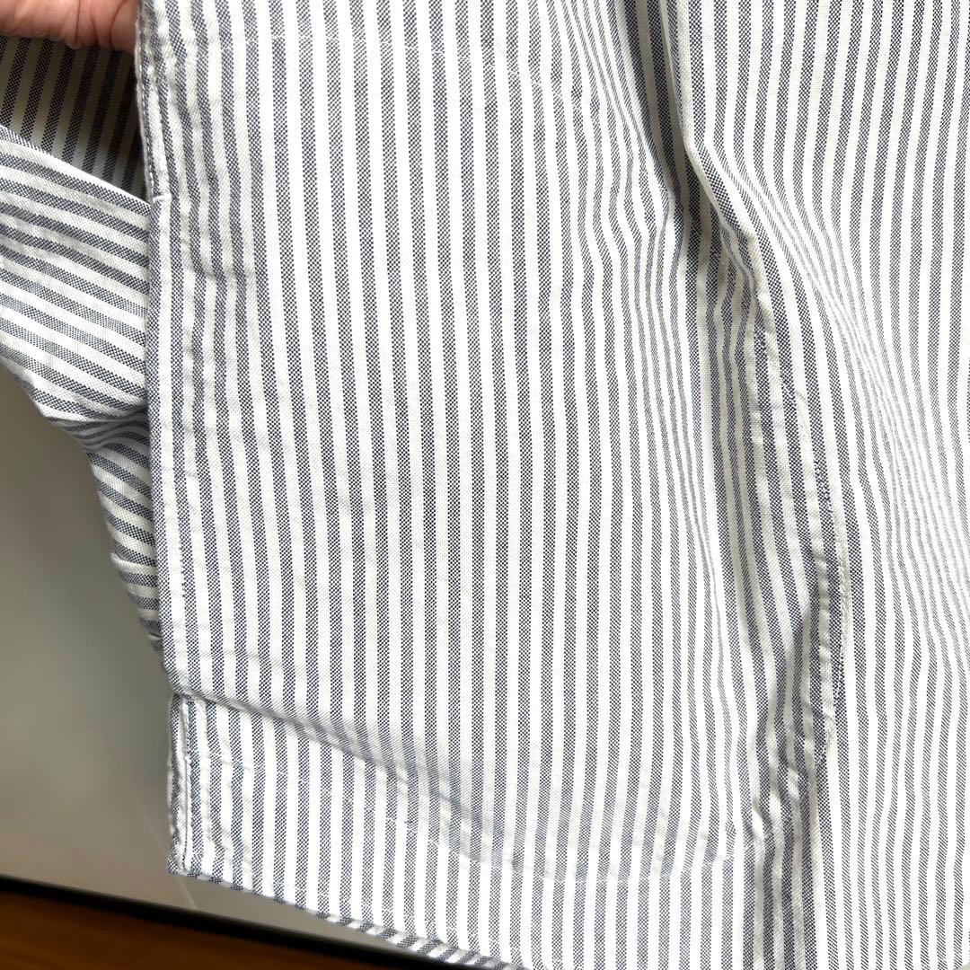 ダントン DANTON プルオーバー シャツ オックスフォード ストライプ