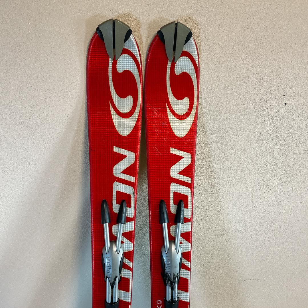 サロモン ジュニア スキー板 EQUIPE 155cm ビンディング付 初中級〜