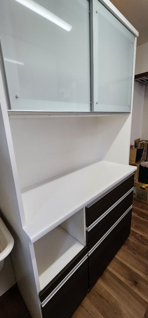 IDC大塚★松田家具★ダイニングボード★食器棚★炊飯器台付き