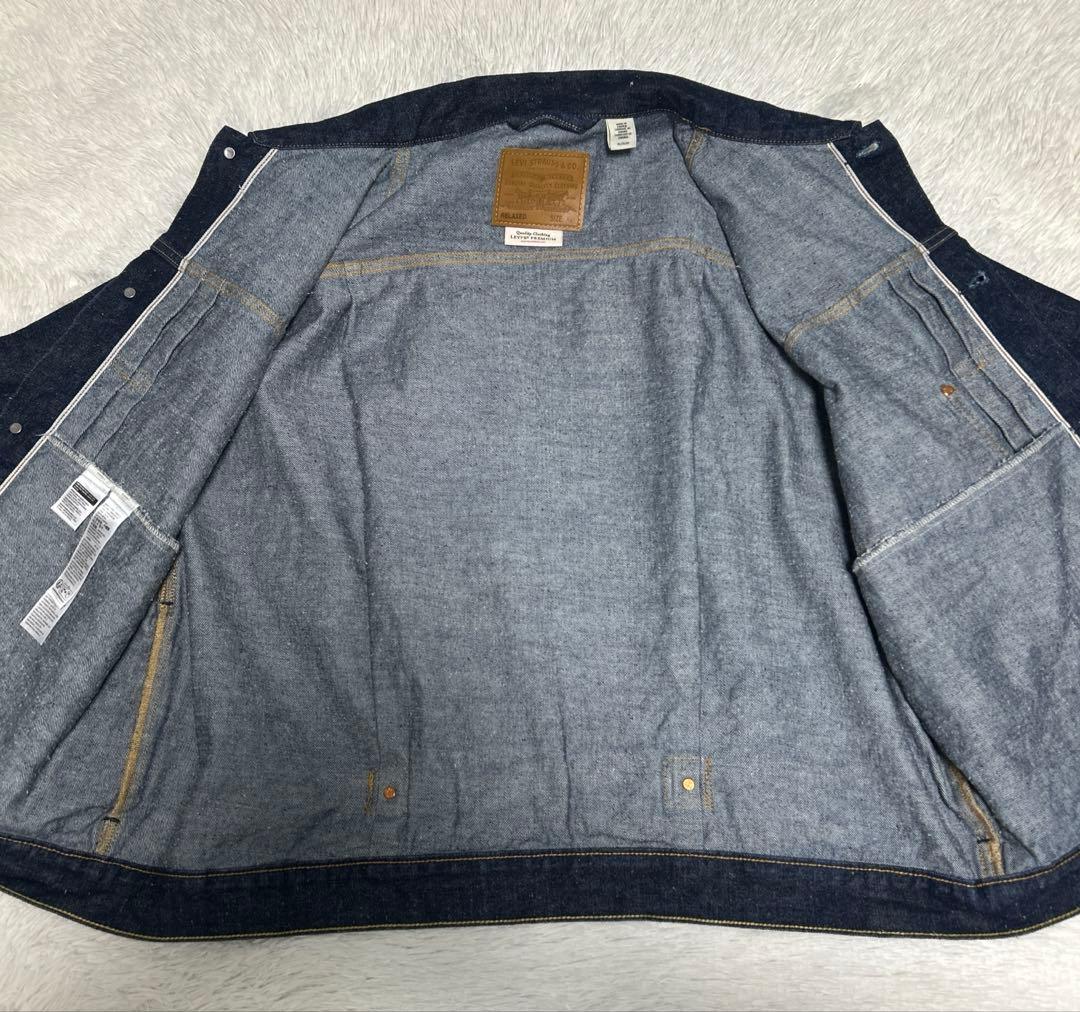LEVI'S PREMIUM 1st 大戦モデル　デニムジャケット　濃紺　XL