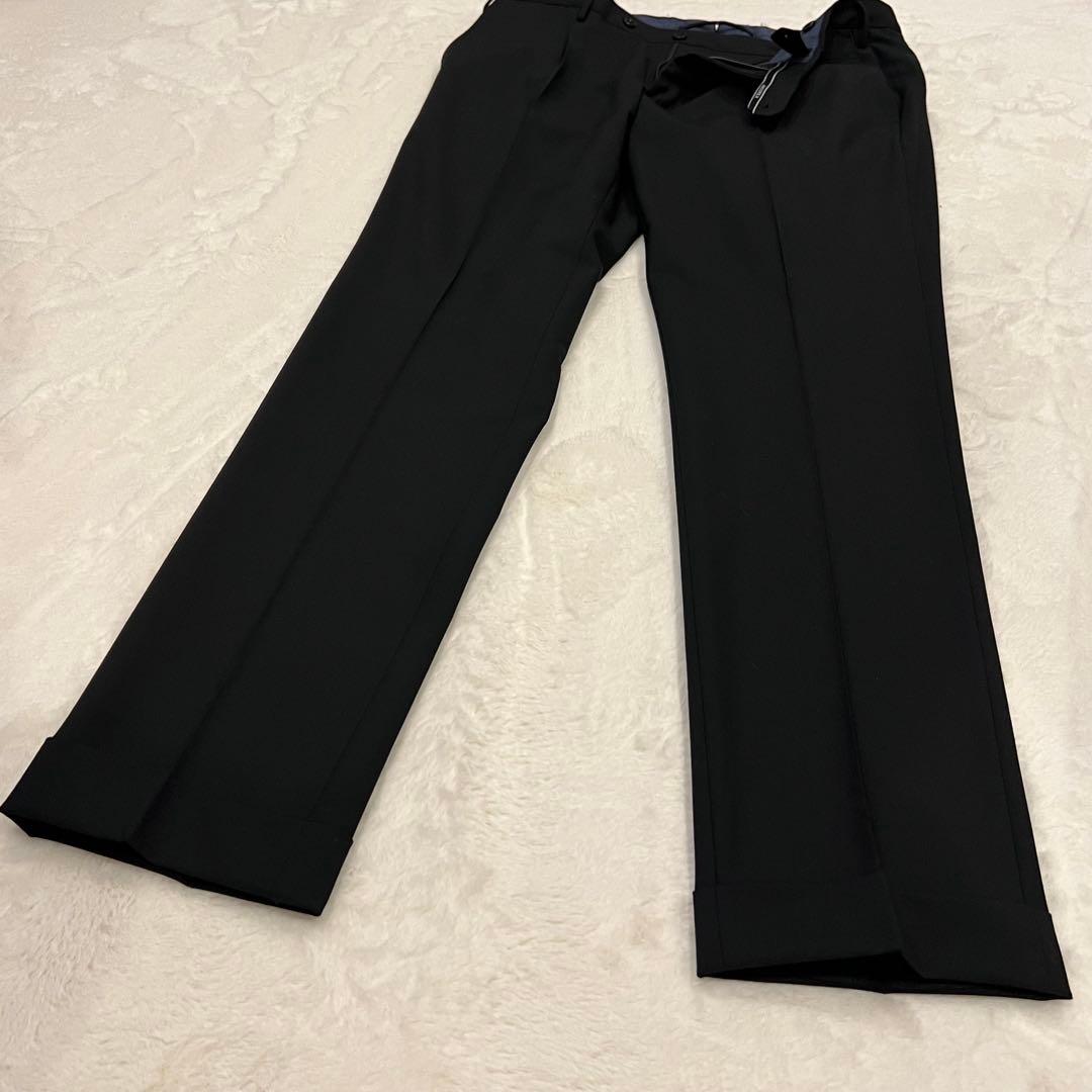 【美品】インコテックス　スラックス　テーパード TECHNO FABRIC Ｌ