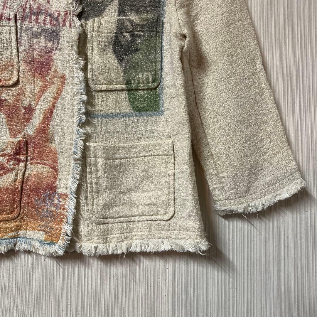 ヒステリックグラマー ジャケット サイズS ホワイト