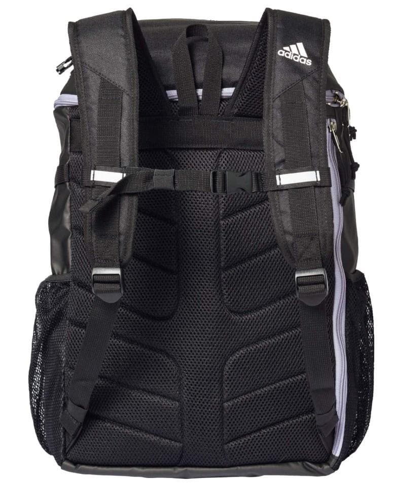 @アディダスサッカーボール用　デイパックボールバック リュック　 黒色×シルバー