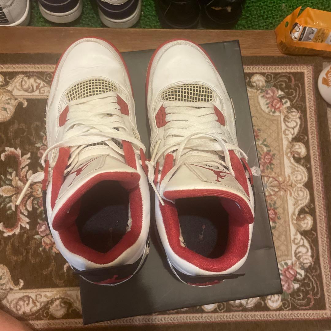 シューズ(男性用) Nike Air Jordan 4 Retro OG Fire Red 2020