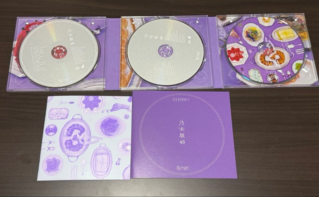 メ*ネ様 乃木坂46 5thアルバム My respect 完全生産限定盤 A〜