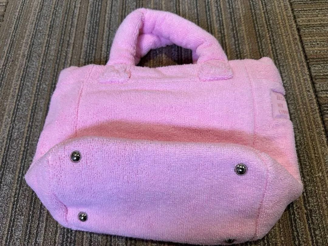 PEARLY GATES ピンクカートバック　パイル生地　パールピンク