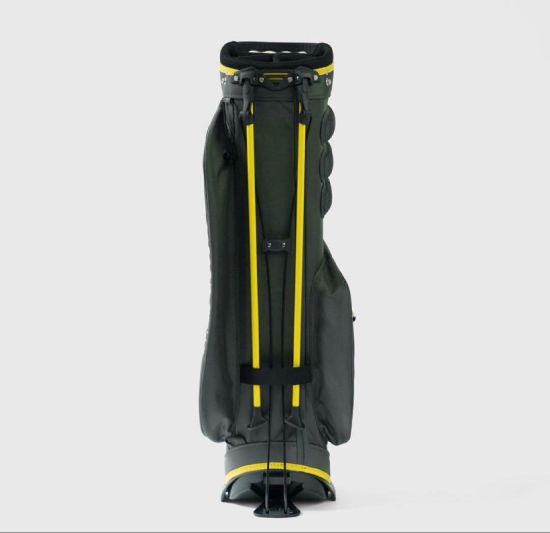 【新品未使用・希少】キャディバッグ(THE GOLF) 木梨サイクル　カーキ