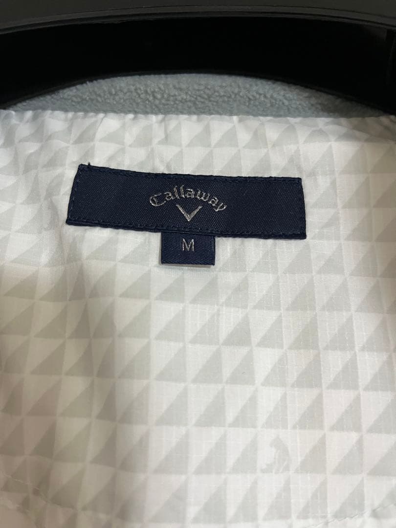 【美品】Callaway 2way ホワイト ダウンジャケット