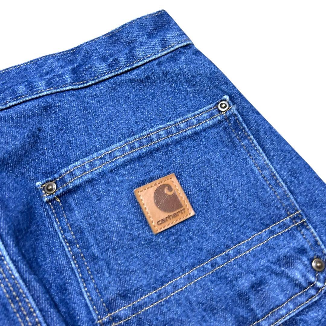 割引済！美品 Carhartt カーハート 刺繍 ダブルニー デニム ペインター