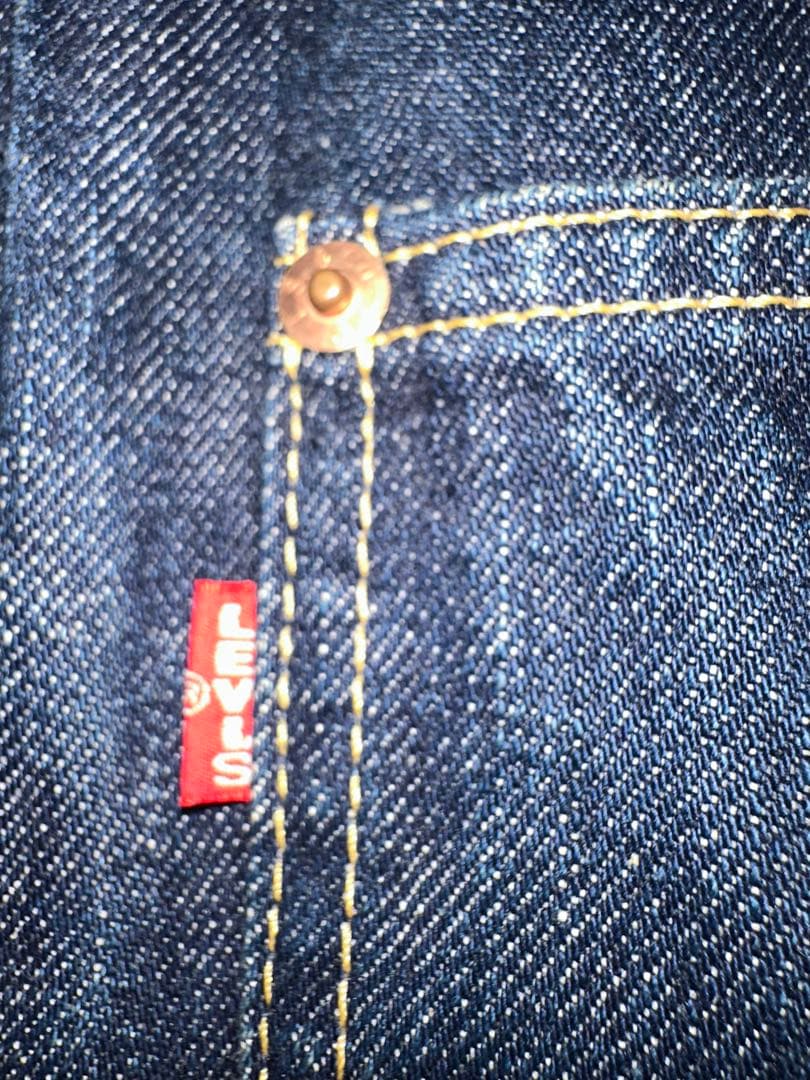 Levi’s 506 1st復刻 BIGE 日本製デニムジャケット W40 濃紺