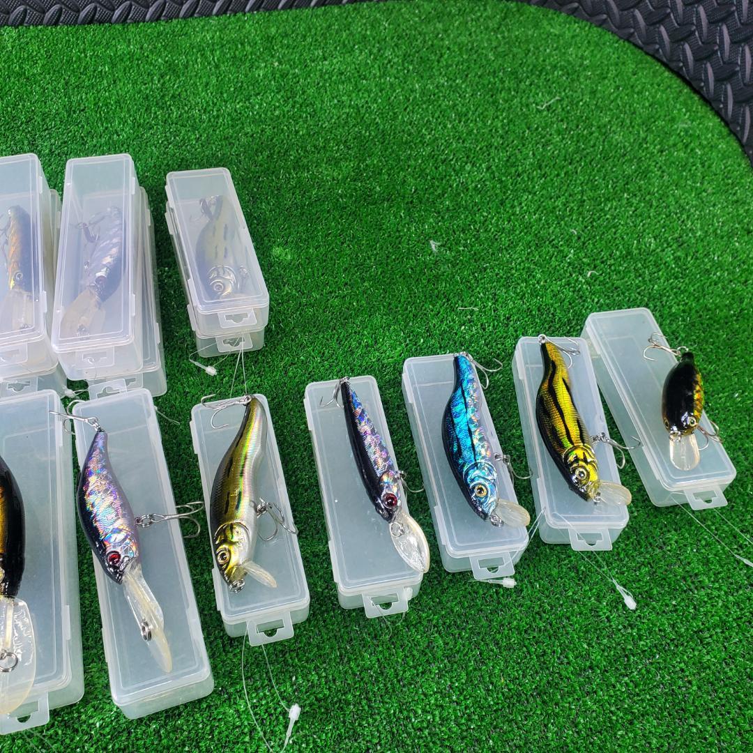 新品 ケース付き ルアー まとめ売り 38個セット バス釣り