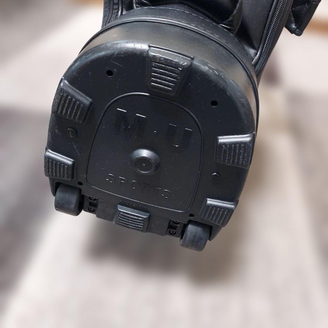 M・U スポーツ　ウエサコ　キャスター付 ゴルフ キャディバッグ