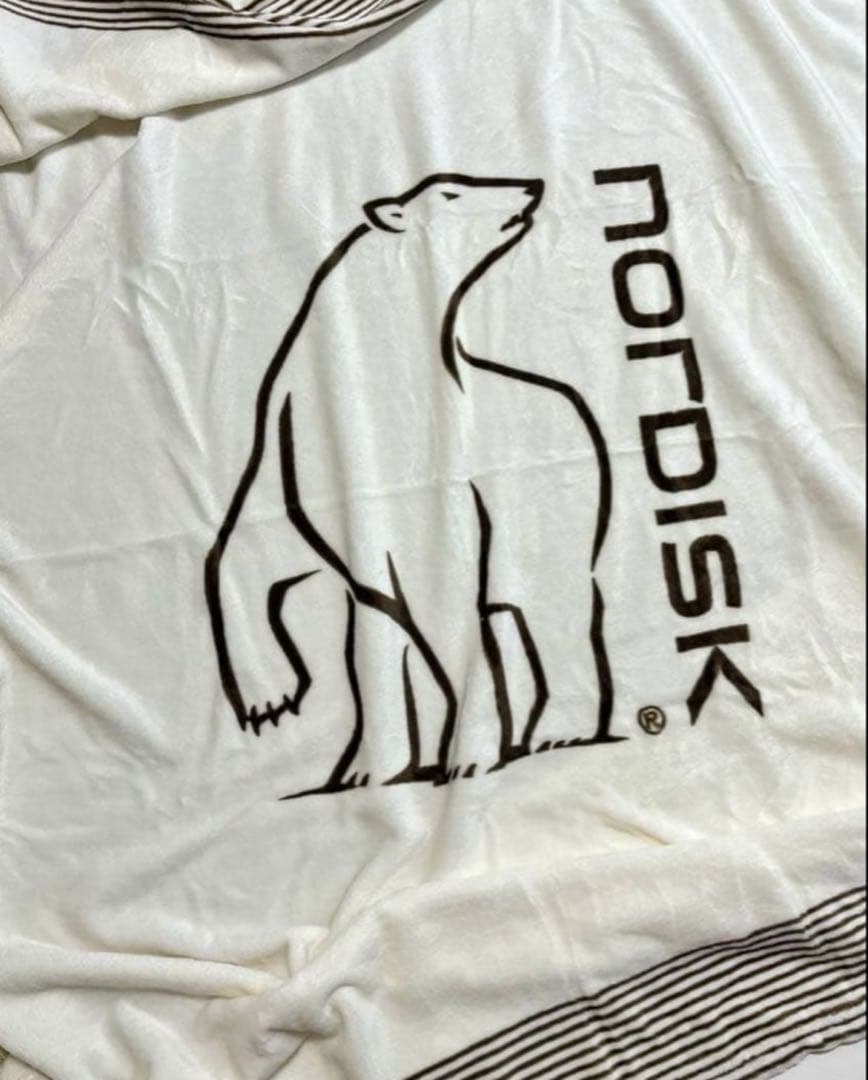 [韓国限定] NORDISK ノルディスク　ブランケット　新品 _ クリム 白
