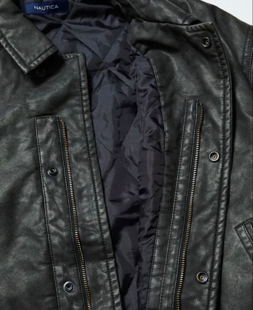 【美品】FREAK'S STORE NAUTICA ノーティカ　レザージャケット