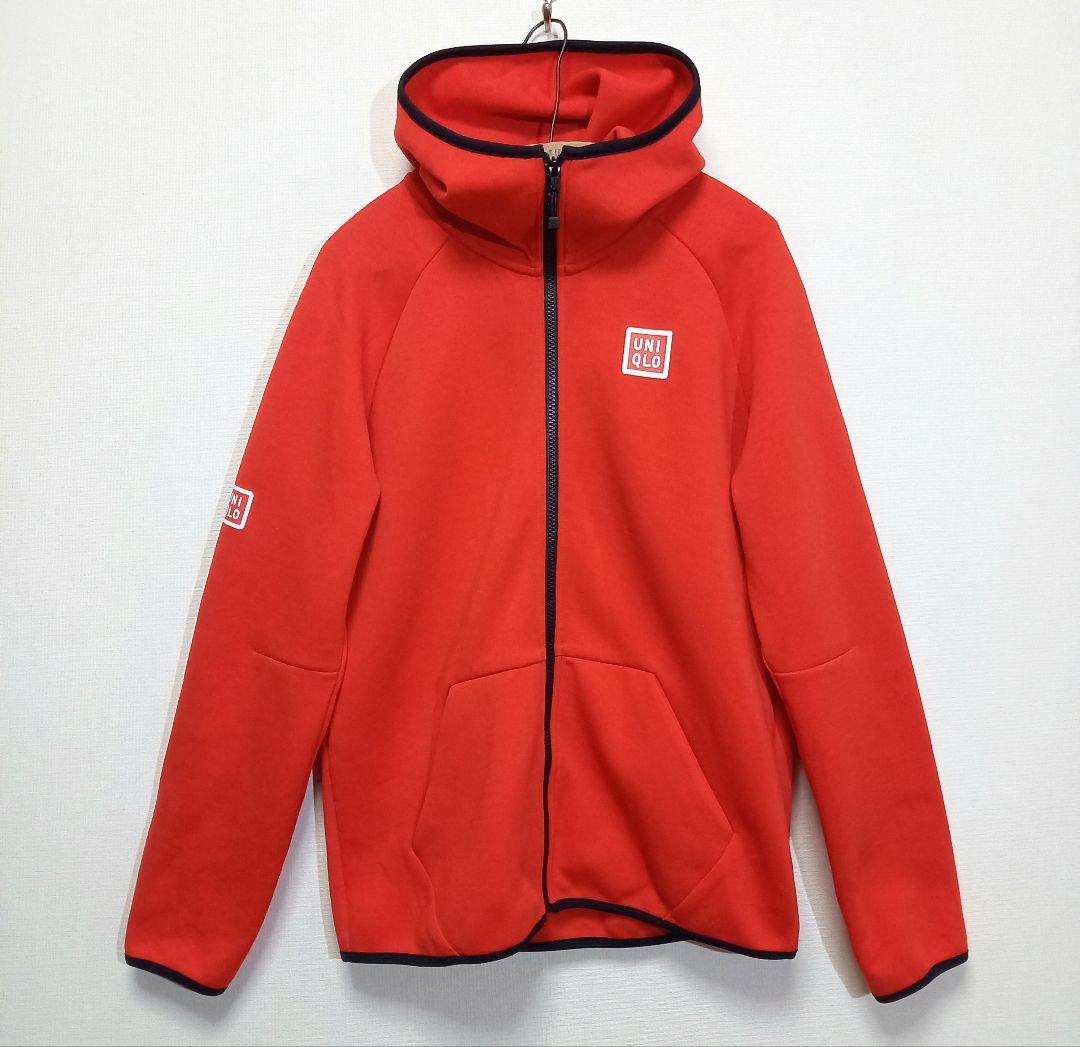 L！錦織圭モデル ユニクロ NK ドライストレッチ スウェットパーカー テニス