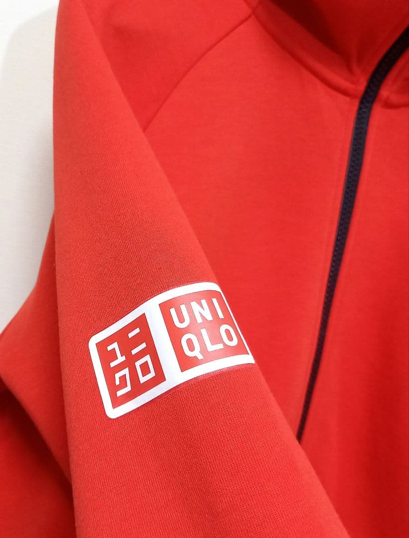 L！錦織圭モデル ユニクロ NK ドライストレッチ スウェットパーカー テニス