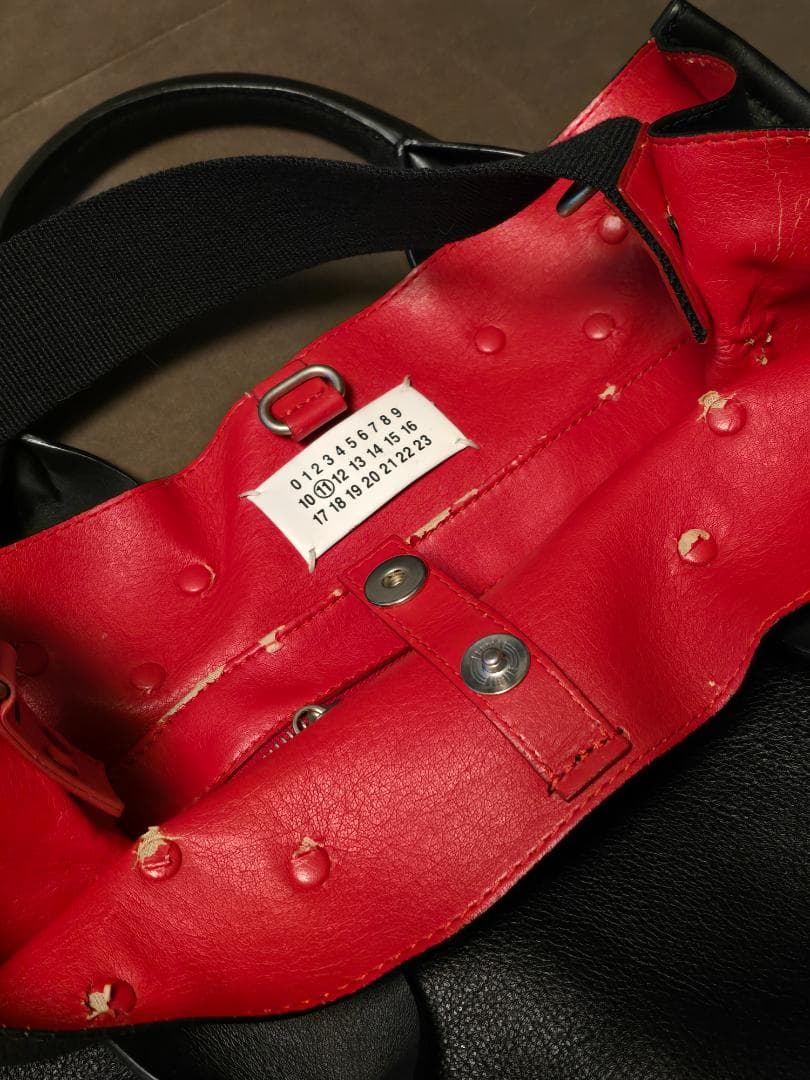 Maison Margiela レザー トートバッグ