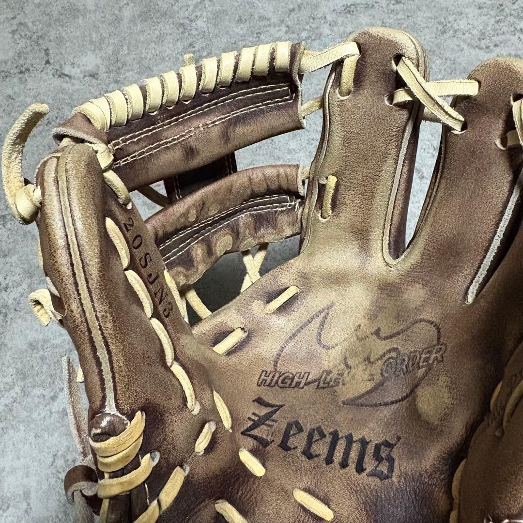Zeems ジームス 硬式グローブ 内野手用 ハイレベルオーダー　上位ライン