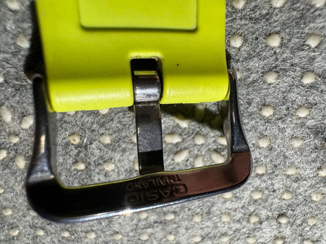 G-SHOCK グリーン ラバーベルト