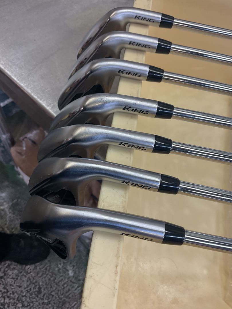 【即決価格】★爆飛び★コブラLTDxアイアン 5〜G★７本セットフレックスR