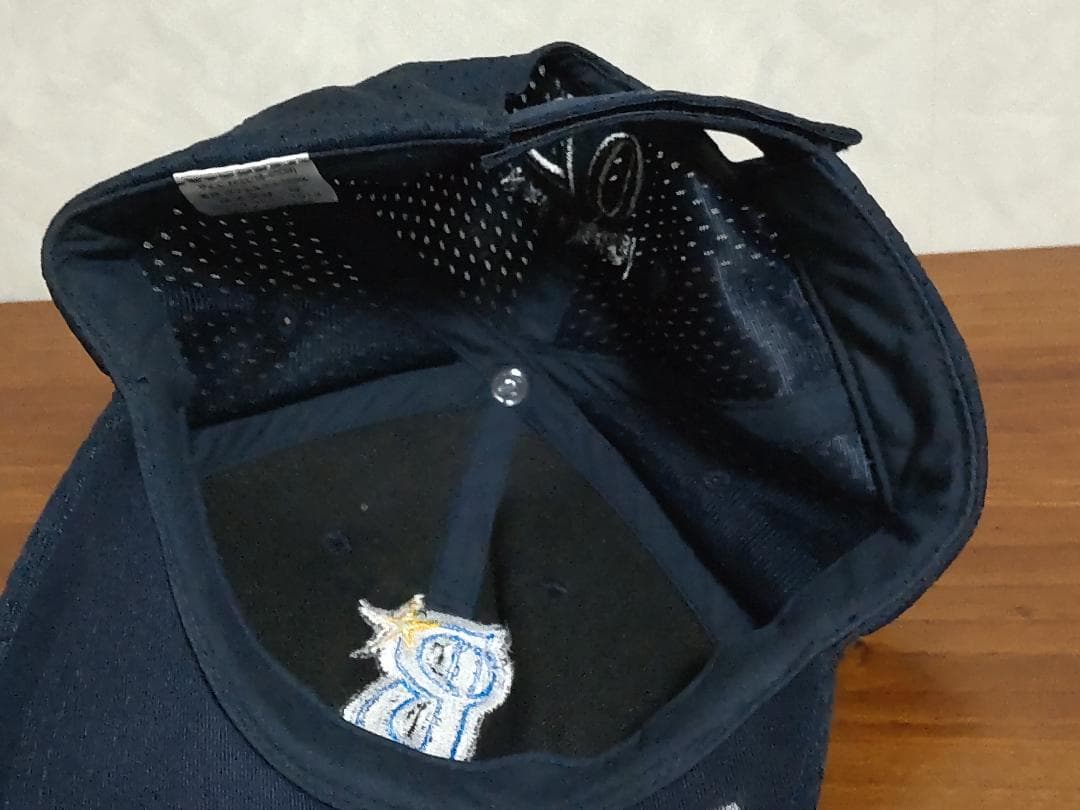 #70 中畑清 直筆サイン 限定ＣＡＰ ※スローガン入り：導 ☆ベイスターズ