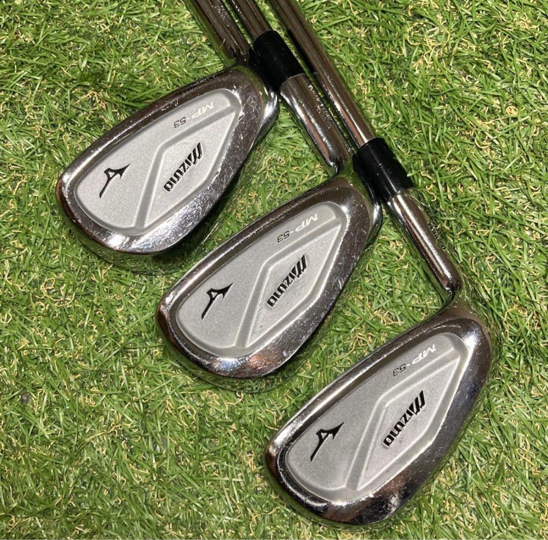 【美品】レフティ　ミズノ　MP53 アイアン　左　ゴルフ