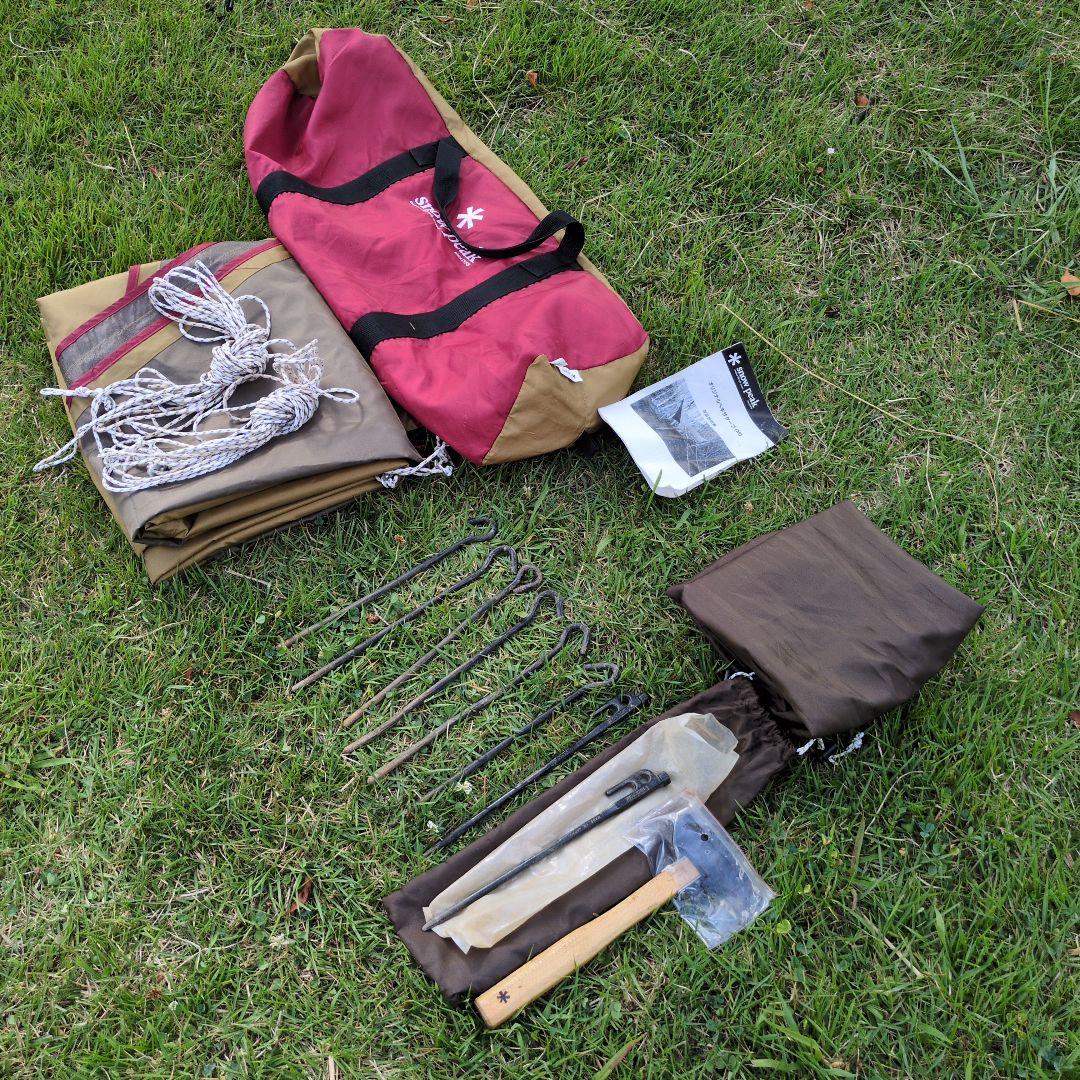 peak オリジナルヘキサタープM ポールなし