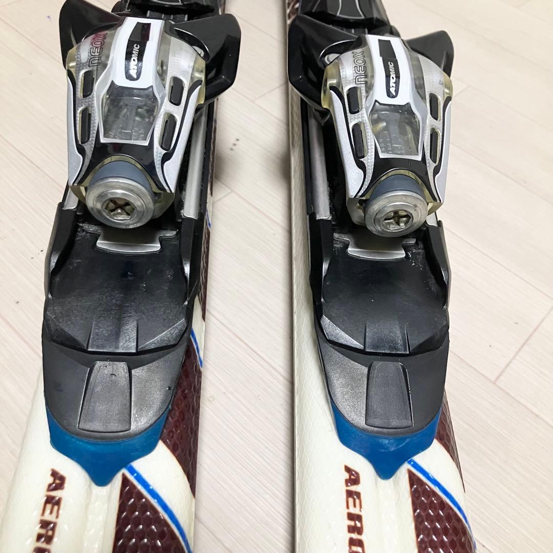 ケース付/ATOMIC AEROSPED アトミックスキー166 ストック付