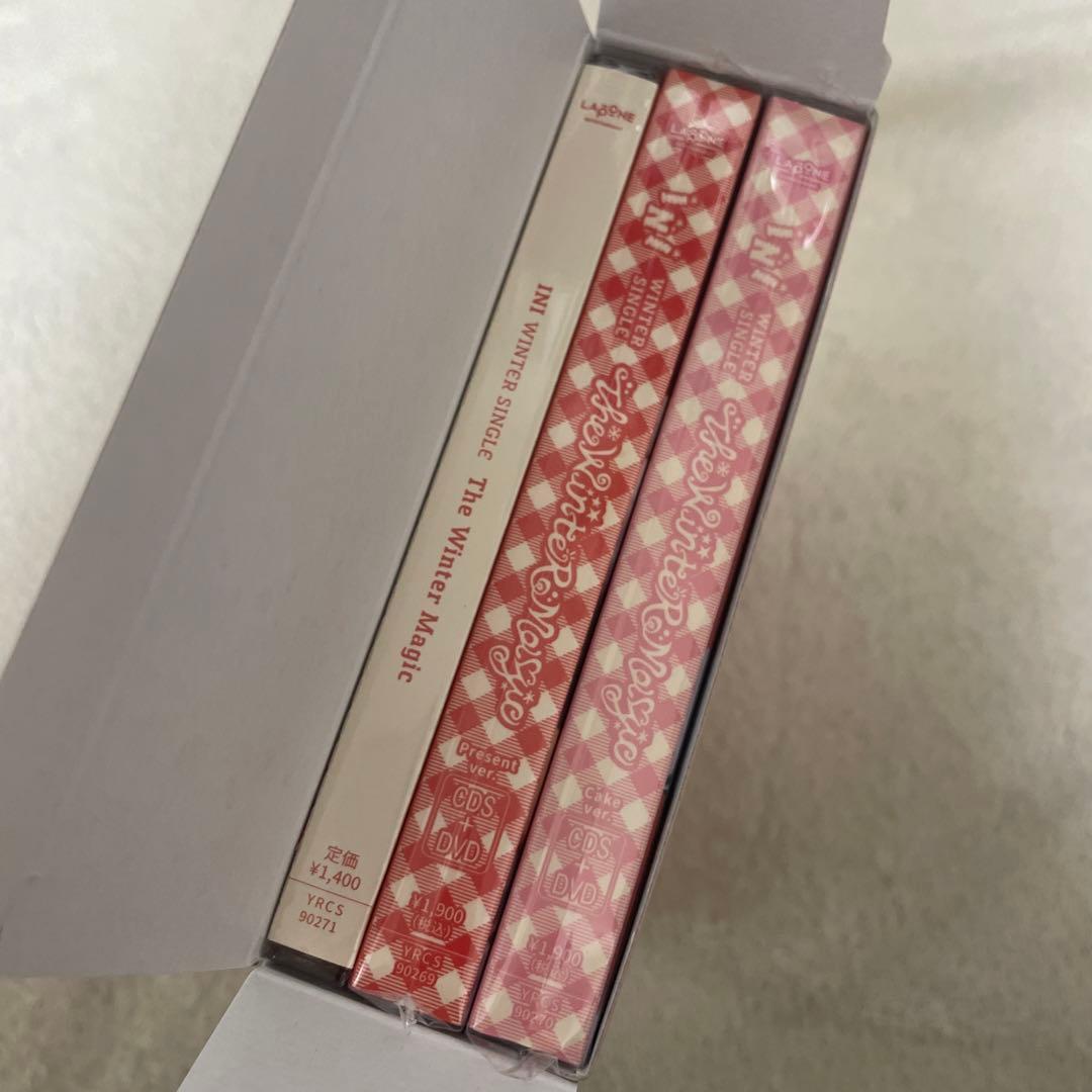 INI セット(BOX+ HMV店舗トレカ+未開封CD)