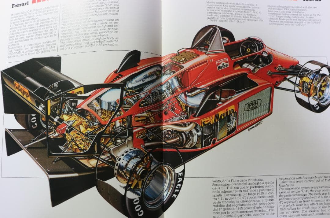 希少　洋書　フェラーリ歴代Ｆ１プロフィール３冊(1948～1985) 英語版