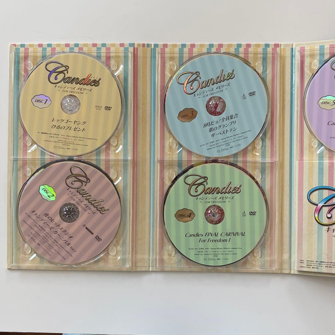 【週末割】キャンディーズ メモリーズ FOR FREEDOM（DVD 5枚組 ）