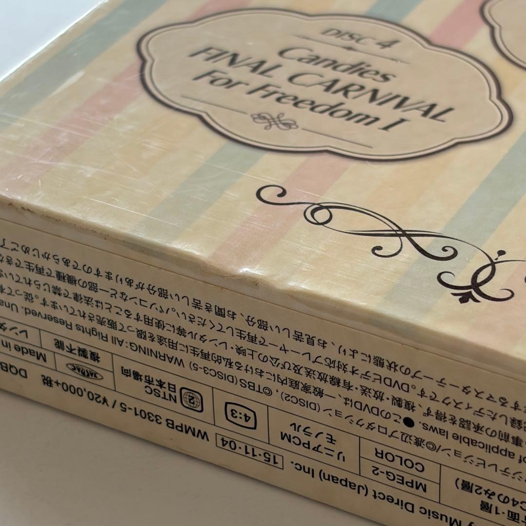 【週末割】キャンディーズ メモリーズ FOR FREEDOM（DVD 5枚組 ）