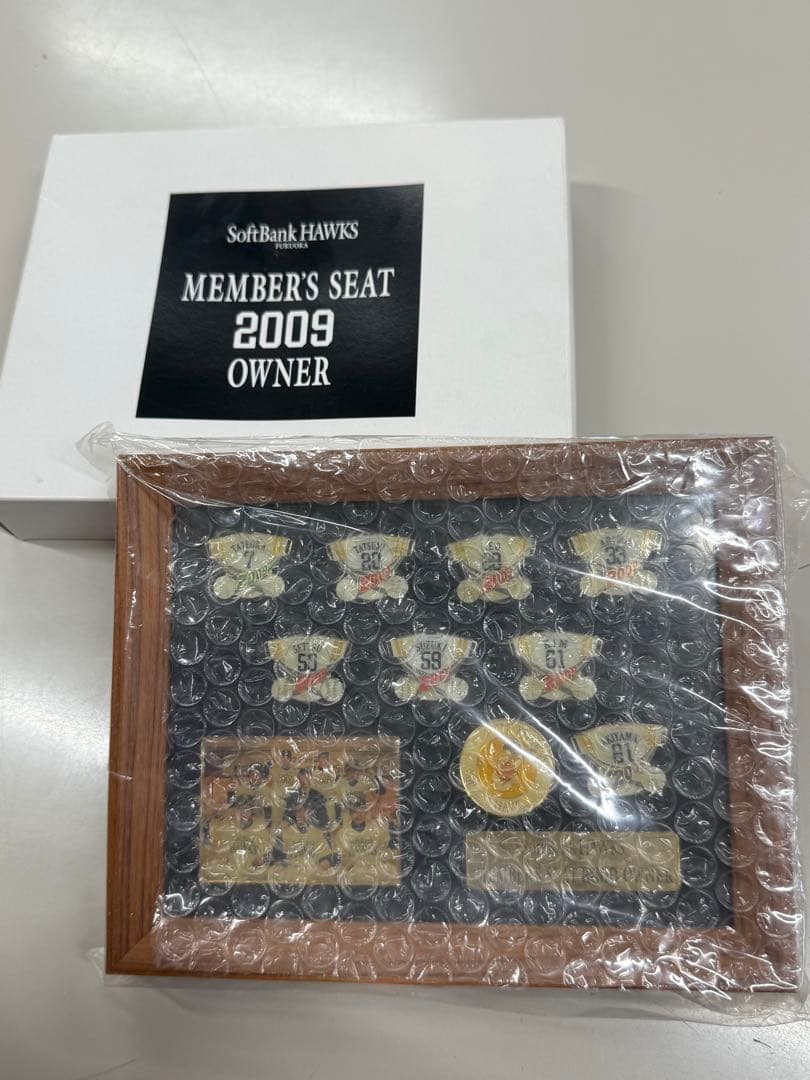 福岡ソフトバンクホークス メンバーシート 2009＋チケットフォルダー付き