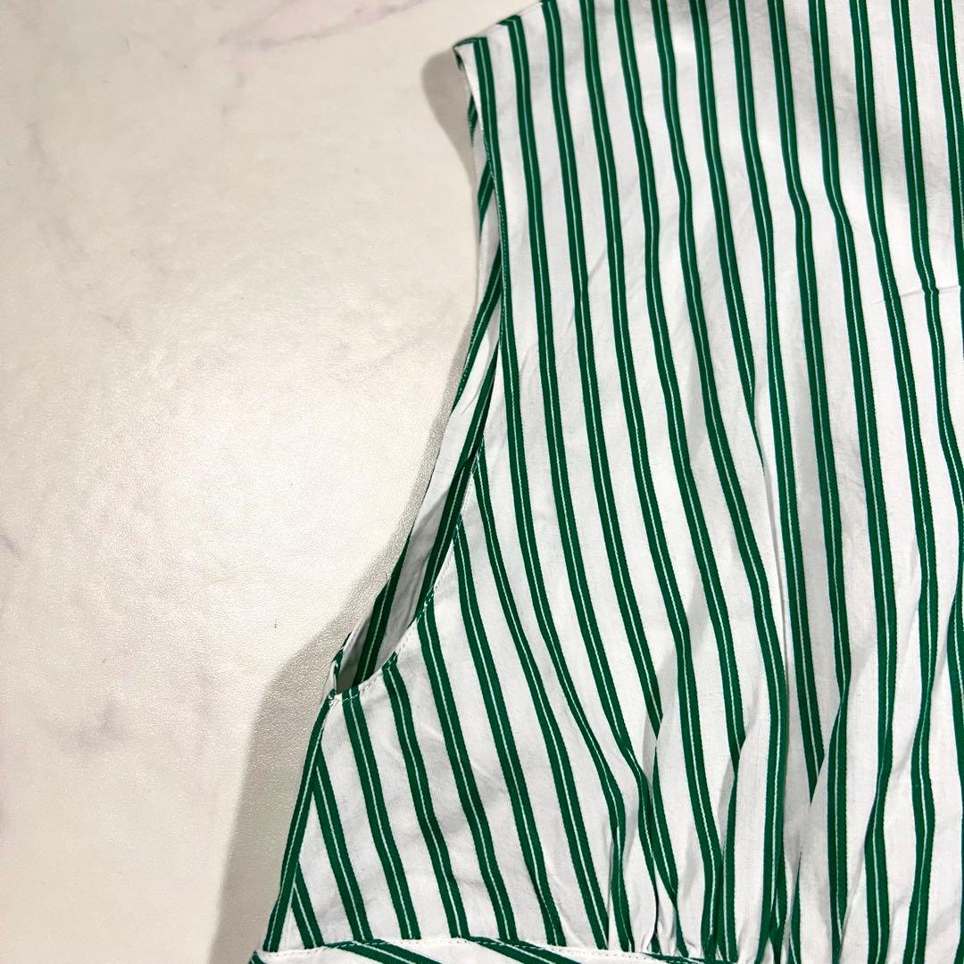 未使用タグ付 ヌキテパ オールインワン ストライプ 2024年製 M