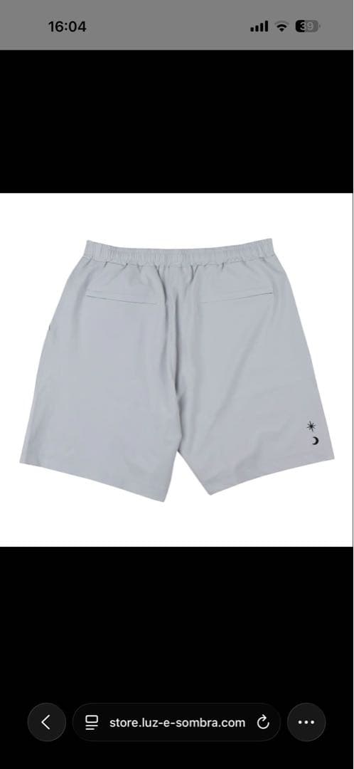 ルースイソンブラ DOMINGO SQUARE CUT SHORTS