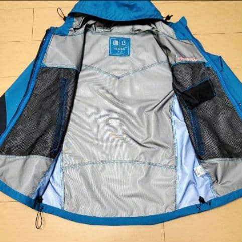 【新品未使用】ルースイソンブラ ピステ パーカー L 青 ジャム ジャケット