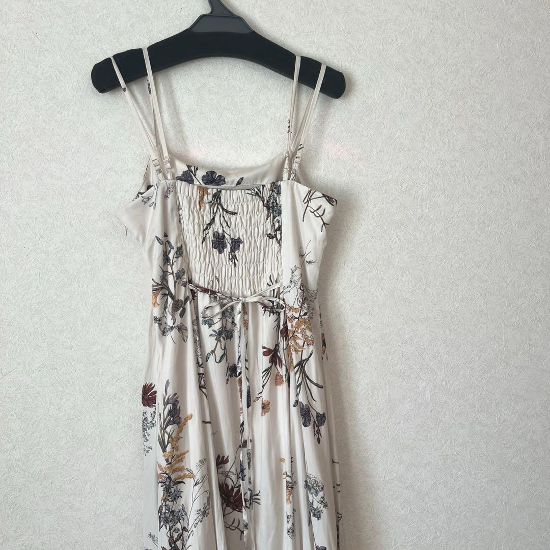 FRAY I.D ボタニカルプリントキャミソールワンピース