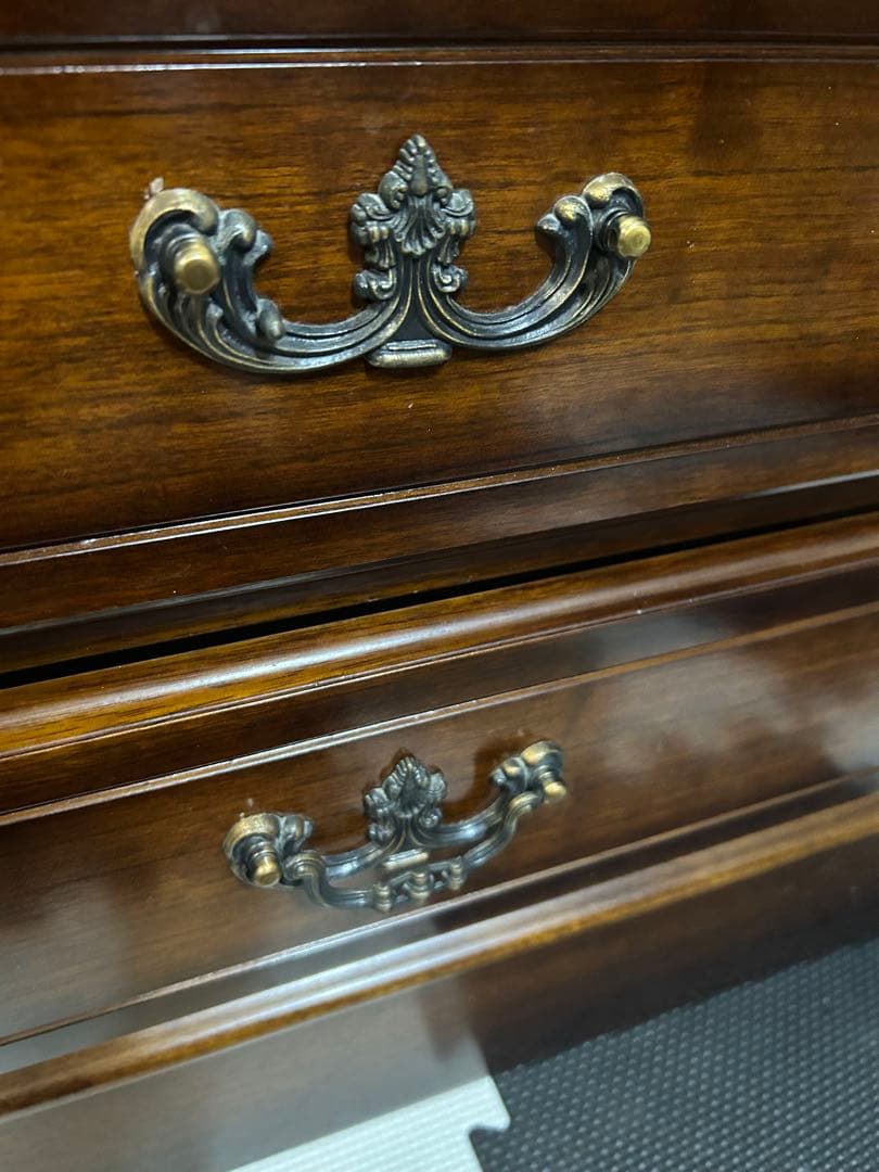 karimoku カリモク家具 コロニアル キャビネット チェスト ４段収納