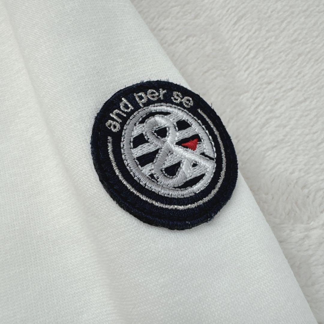 【and per se 】 アンパスィ レディース ジップパーカー　L