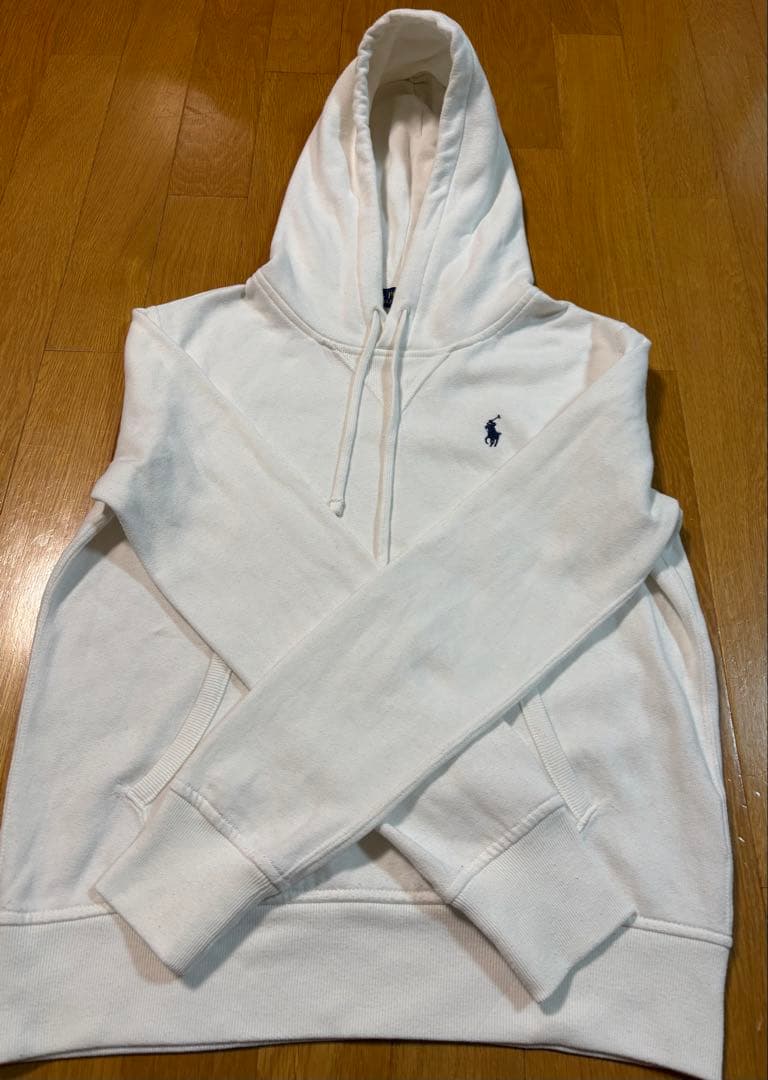 Polo Ralph Lauren ホワイト パーカー S
