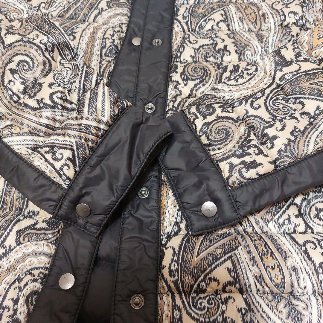 【美品】ETRO　エトロ　ペイズリー柄　ライトダウンジャケット　40サイズ