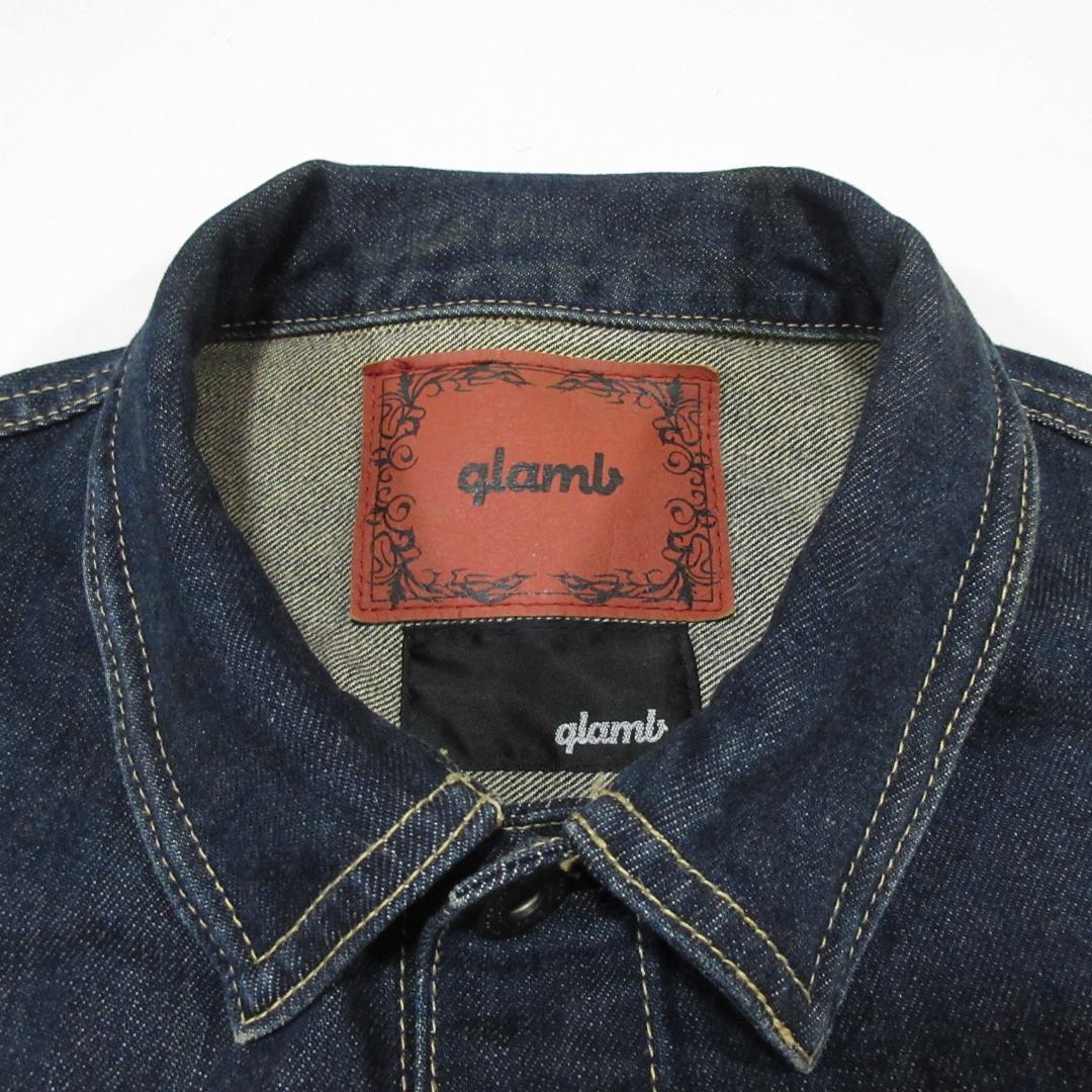 glamb　グラム　デニムジャケット　色残り濃いめ　表記サイズ3　正規品