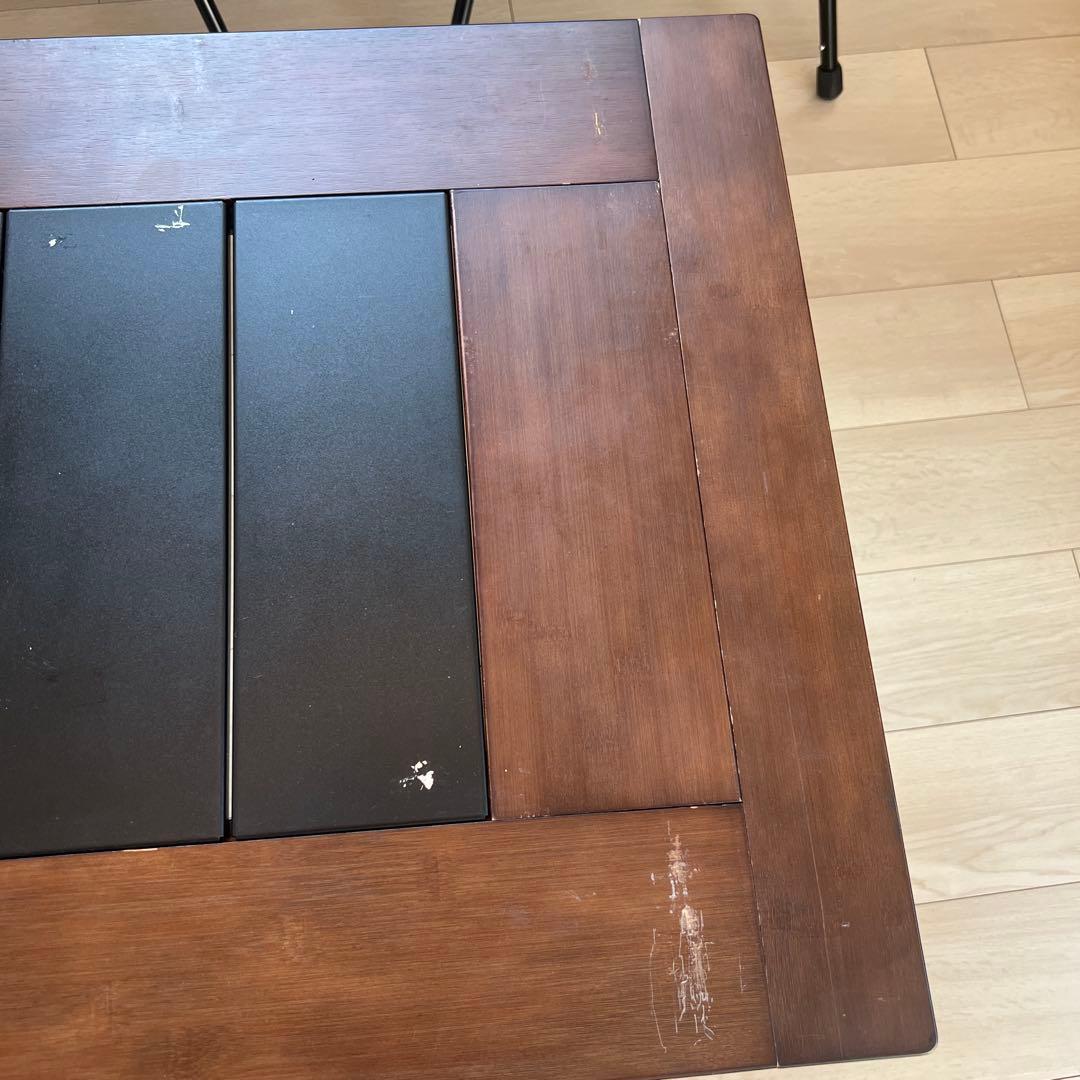 ハイランダーシェフテーブルダークブラウンHCT-029