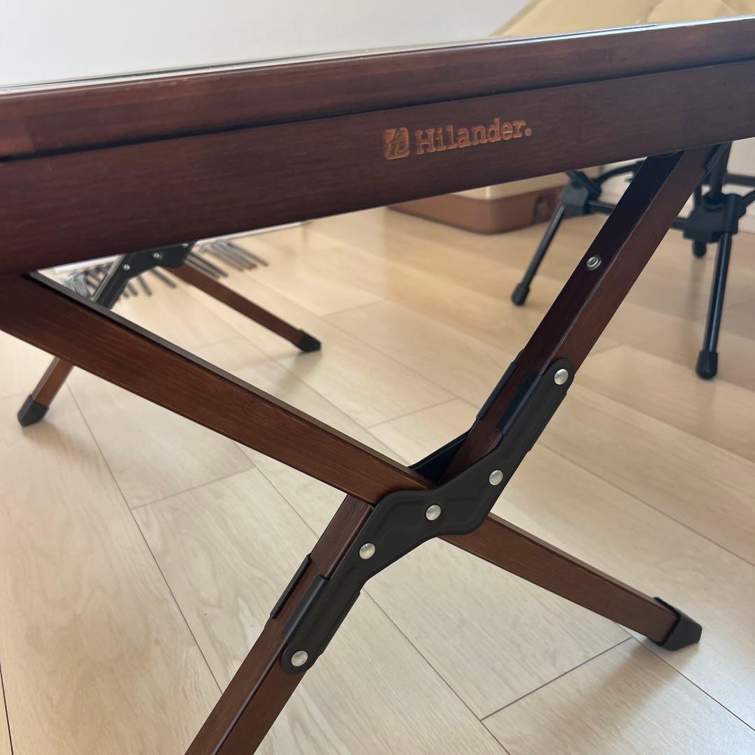 ハイランダーシェフテーブルダークブラウンHCT-029