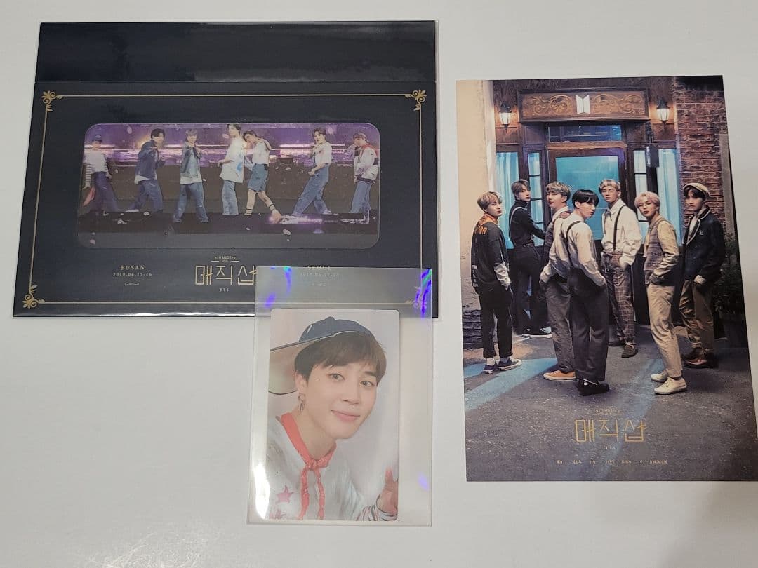 BTS magic shop 釜山 DVD テレカ ジミン
