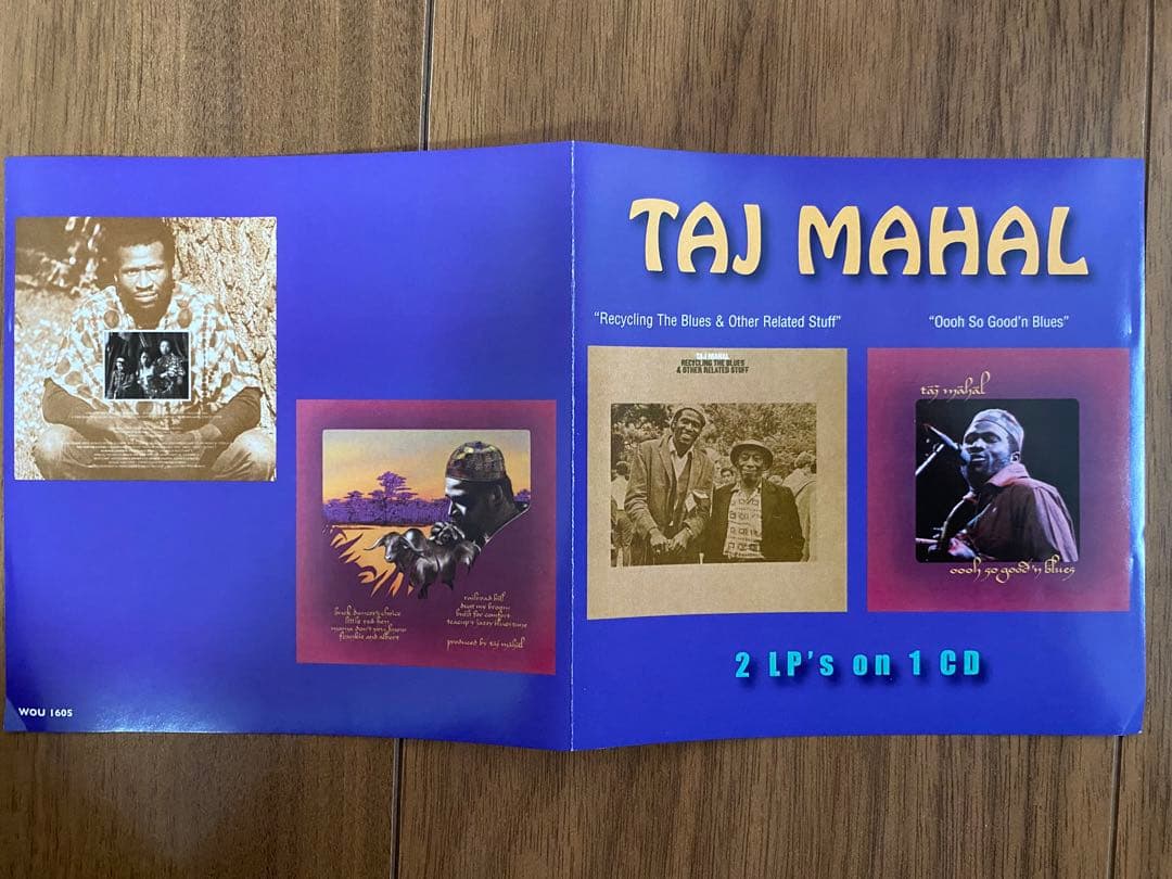 大推薦盤！TAJ MAHAL 名盤！2 in 1CD タジ・マハール