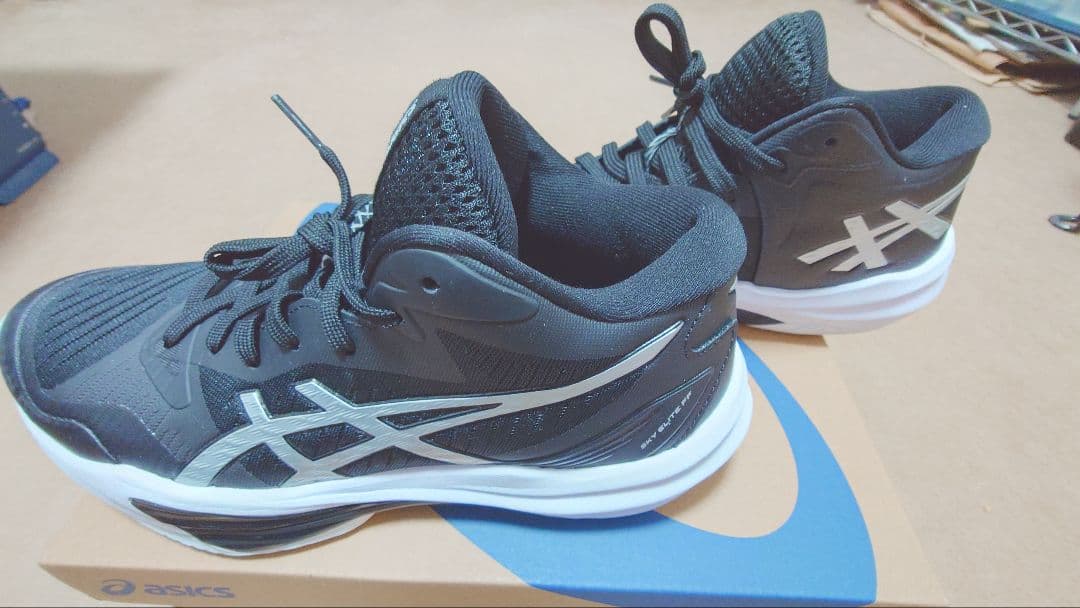 ASICS バレーボールシューズ高橋藍モデル 25.0cm ブラック