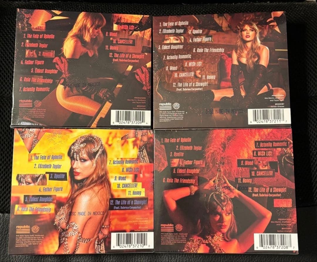 The Life Of A Showgirl デラックス限定盤CD セット