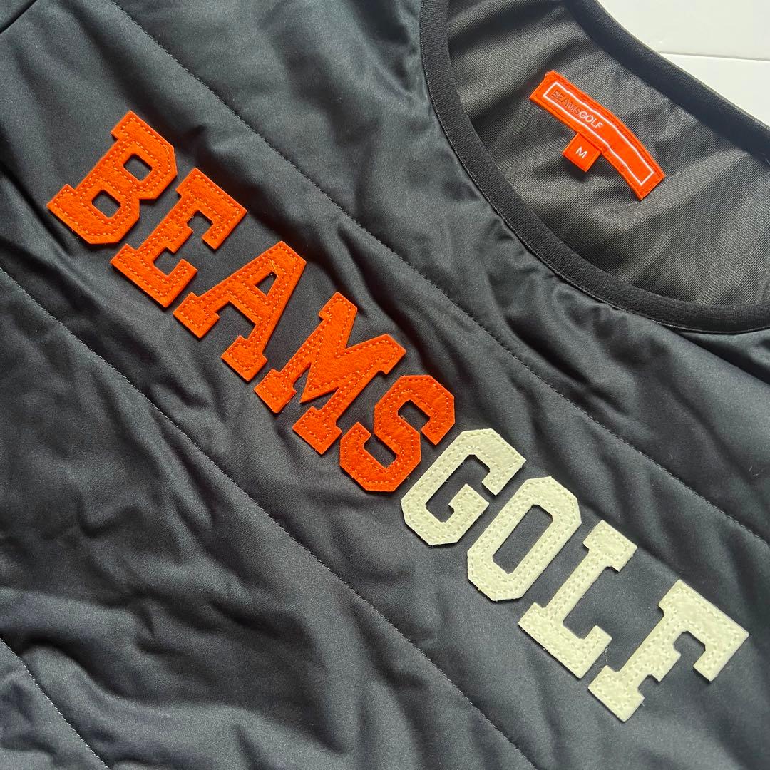 BEAMS GOLF ビームスゴルフ　中綿入り　スニード　ブルゾン　メンズ　ロゴ